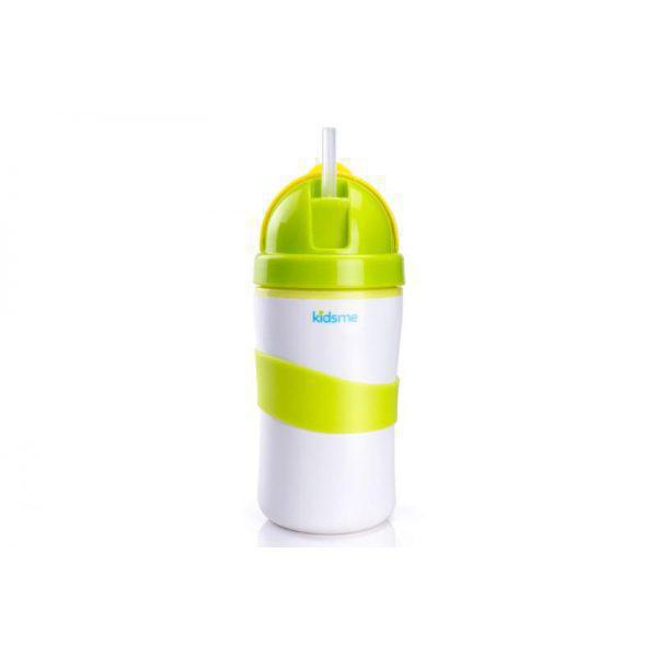 Kidsme Κύπελλο νερού με διατήρηση θερμοκρασίας Lime 9m+(9887 LI)