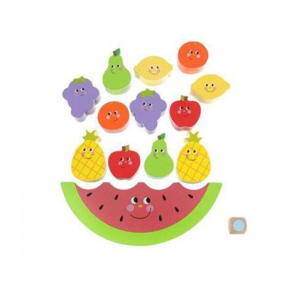 Ξύλινο παιχνίδι ισορροπίας  - Φρούτα