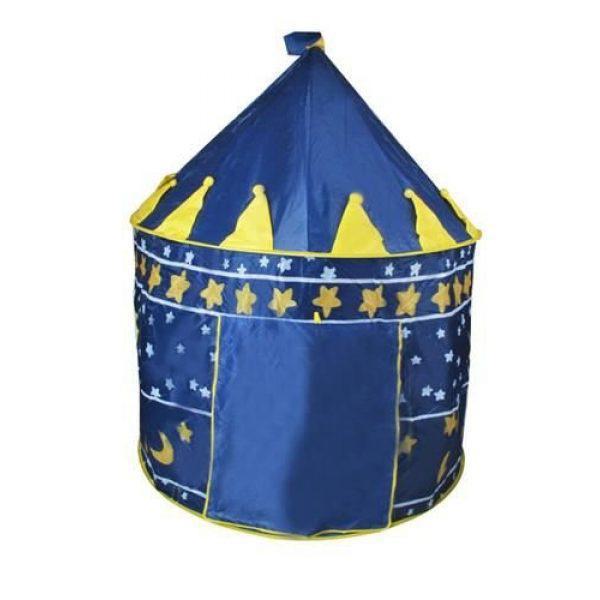 Παιδική Σκηνή Pop Up Tent, σε σχήμα κάστρου με ύψος 135cm σε μπλε χρώμα
