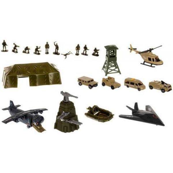 Παιχνίδι στρατιωτική βάση - αεροδρόμιο, με αεροπλάνα, οχήματα και διάφορές φιγούρες