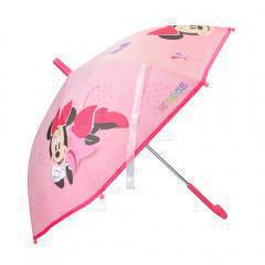 Παιδική ομπρέλα βροχής ροζ, Minnie Mouse