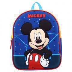 Σχολική τσάντα πλάτης Νηπιαγωγείου 3D Mickey, 32cm