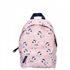 Σχολική τσάντα πλάτης Νηπιαγωγείου Μικρή Ζέβρα – 31x22x12cm