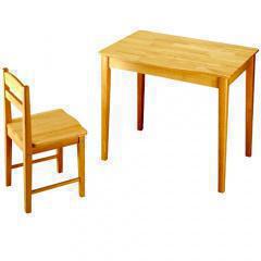 Pin Τoys Γραφείο με καρέκλα ΜΑΣΙΦ rubberwood - 80x56x67cm