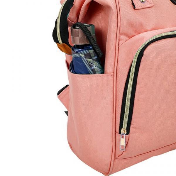 Τσάντα Μωρού πλάτης Mommy Bag 30lt - Ροζ