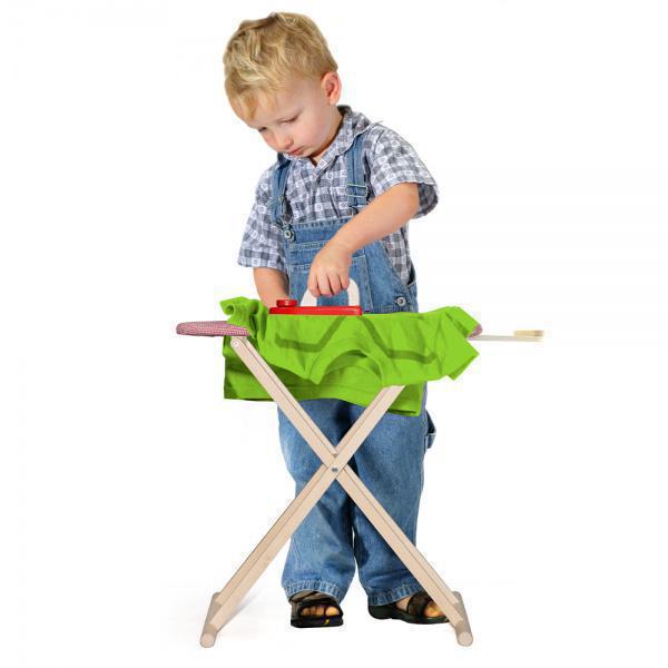 Viga Σιδερώστρα ξύλινη παιδική με σίδερο 61cm