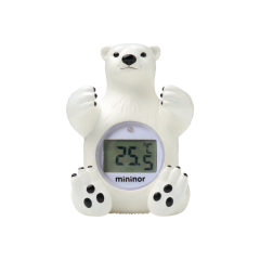 Mininor Ψηφιακό Θερμόμετρο Μπάνιου Polar Bear