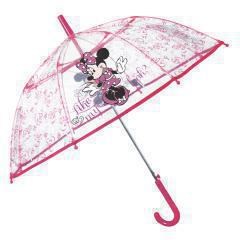 Παιδική ομπρέλα βροχής διάφανη αυτόματη, Minnie