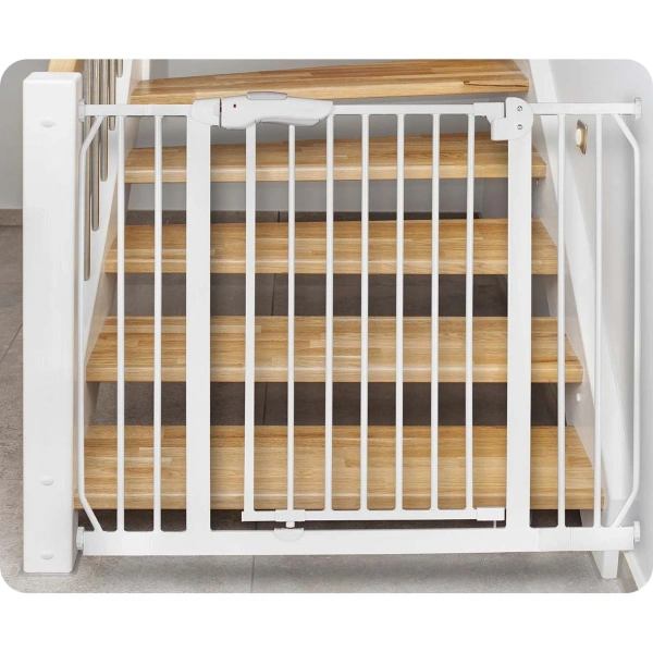 Nukido προστατευτική πόρτα για σκάλες και πόρτες για μωρά 75-105 cm