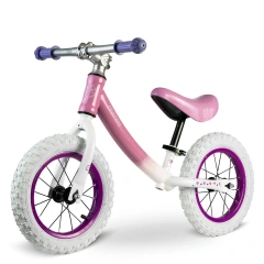 Ricokids Παιδικό Ποδήλατο Ισορροπίας Χρώματος Ροζ-Άσπρο