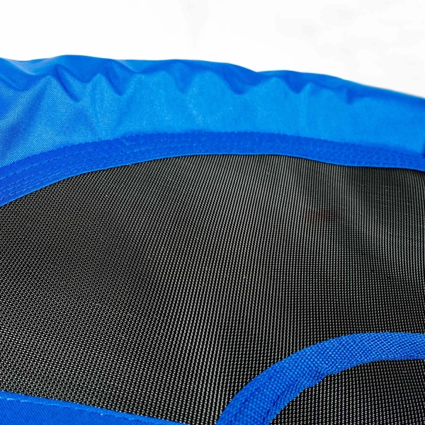 NEO SPORT Κρεμαστή στρογγυλή Κούνια φωλιά XL διαμέτρου 95 cm Με Υφασμάτινη Αδιάβροχη Επένδυση, σε Μπλε Μαύρο χρώμα