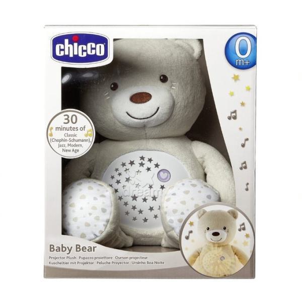 Chicco Baby Bear Από Ύφασμα Με Λευκούς Ήχους Και Φως Για Νεογέννητα