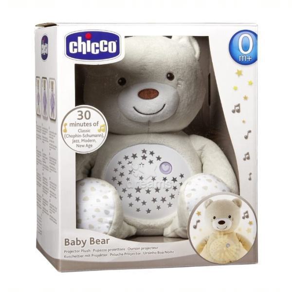 Chicco Baby Bear Από Ύφασμα Με Λευκούς Ήχους Και Φως Για Νεογέννητα