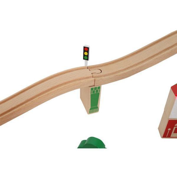 Ξύλινος Συναρμολογούμενος Σιδηρόδρομος, 80x90x33.5cm
